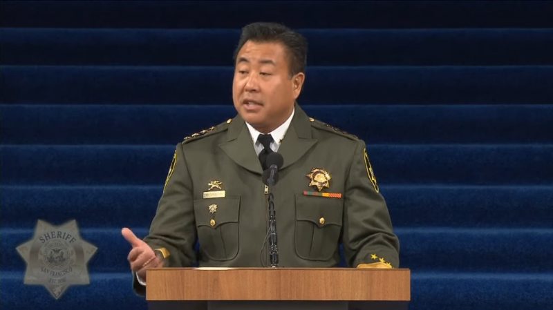 San Francisco swore in Paul Miyamoto as its 37th sheriff this week, making him the first Asian American to hold the law enforcement position in California.