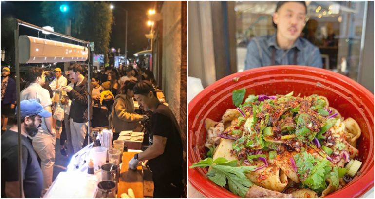 People Line Up for HOURS to Try These Spicy Chinese Noodles in LA