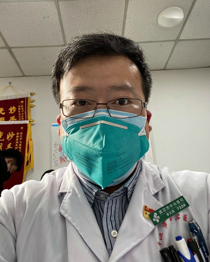 A doctor in Wuhan who was among the first to warn others of the 2019 novel coronavirus has been infected with the pathogen while treating a patient.
