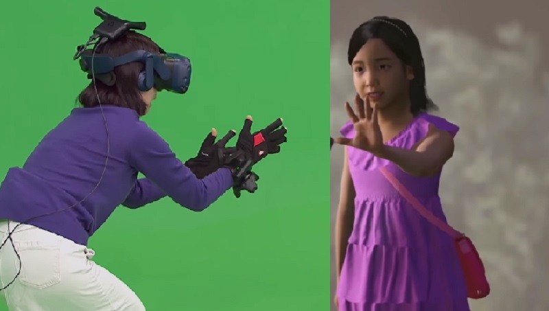 Korean Mom With Her Dead Daughter in VR