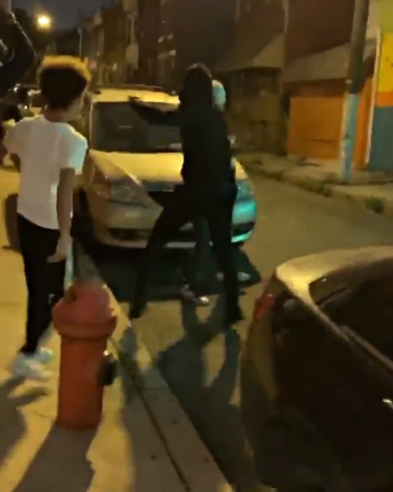 Philadelphia police raid 5th and Cornwall area