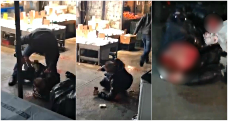 Asian stabbed
