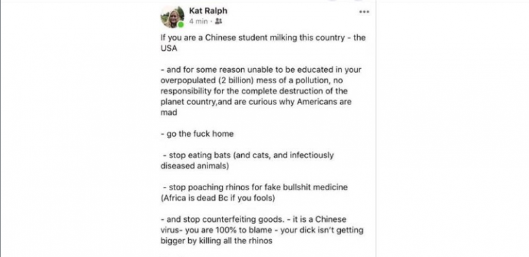 Woman Loses Job After Harassing Asian Students With Racist Messages