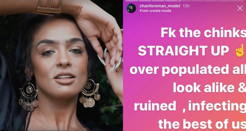 racist model