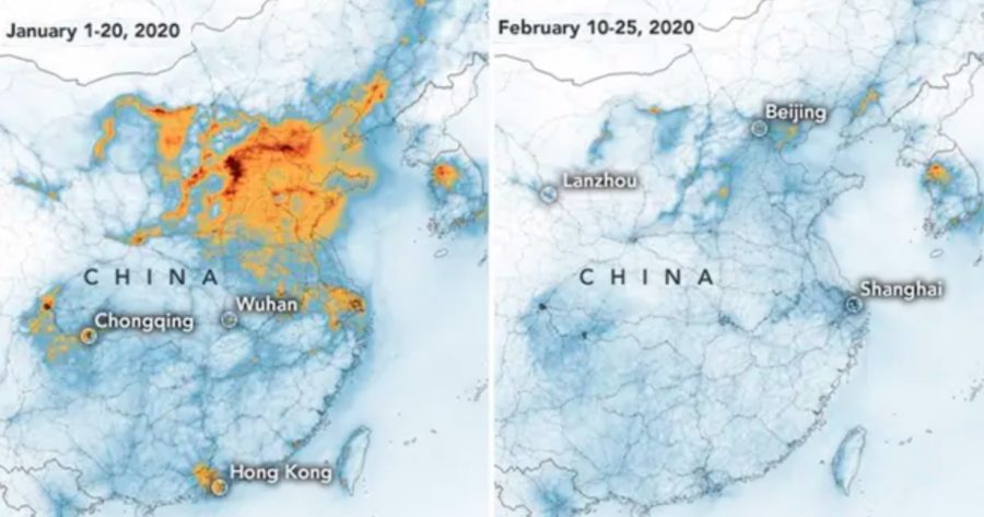 Coronavirus Outbreak Leads to Huge Drop in China’s Air Pollution
