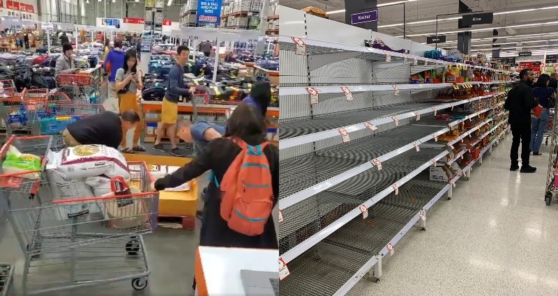 panic buying
