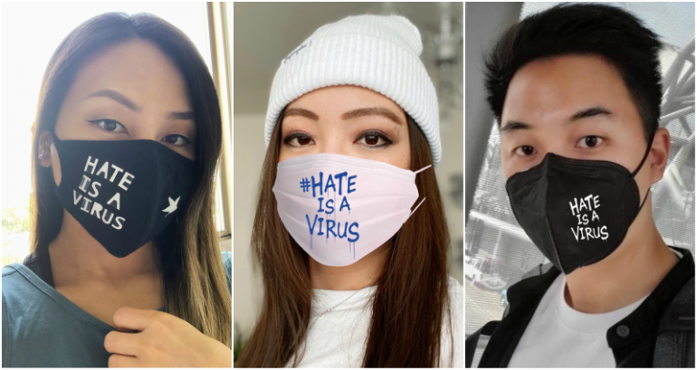 #HateIsAVirus: People Are Using Masks to Fight Hate Against Asian Americans