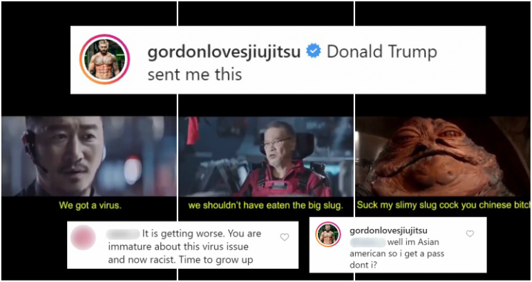 Brazilian Jiu-Jitsu Fighter Draws Backlash for Sharing Parody Video Mocking Chinese People