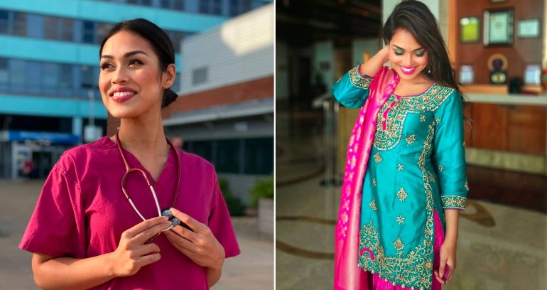 Miss England 2019 Goes Back to Being a Doctor to Fight on Front Lines