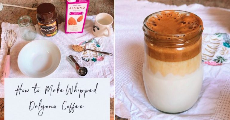 How to SUCCESSFULLY Make Whipped Korean Dalgona Coffee