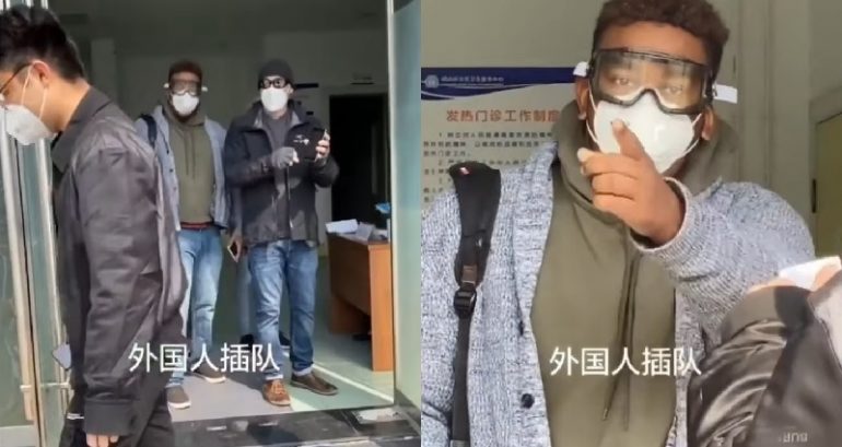 Locals Call Out Tourists for Cutting in Line at Coronavirus Testing Site in China