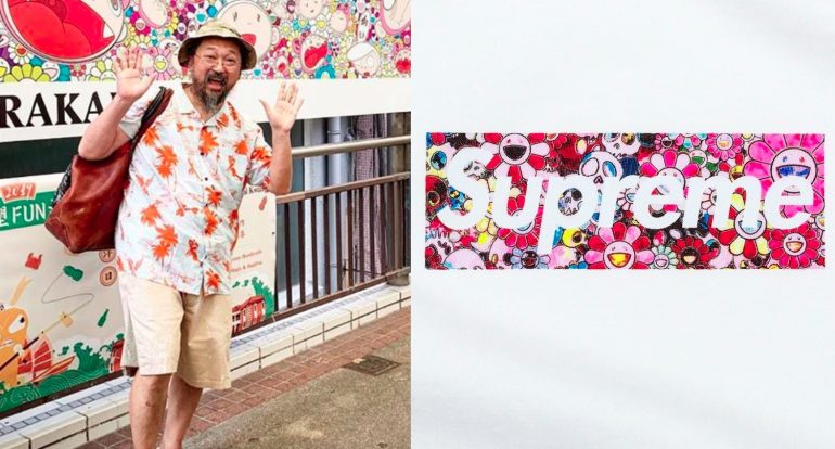 Supreme and Takashi Murakami are Releasing a COVID-19 Shirt for Charity
