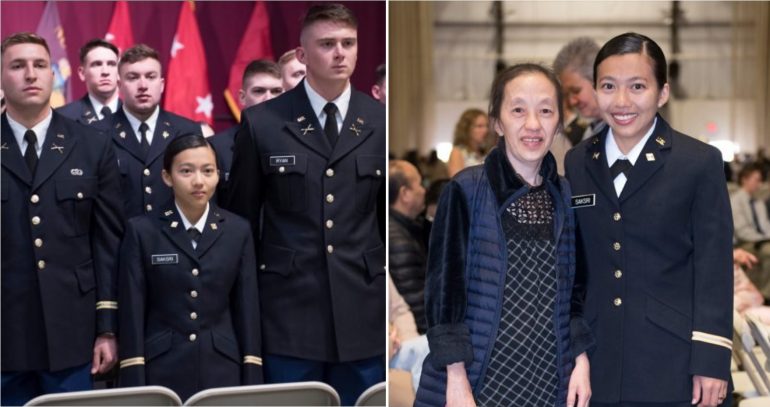‘We made it, Mom’: U.S. Army Soldier Commissioned to Second Lieutenant After Years of Struggle