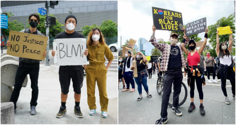 Massive Crowds of Asian Americans Across the Country March in Support of #BlackLivesMatter