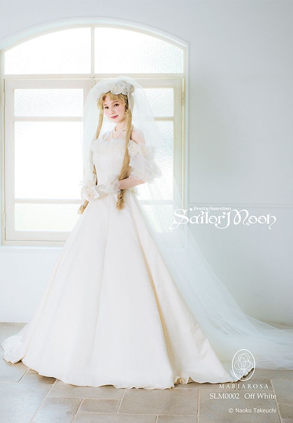 sailor moon wedding dress