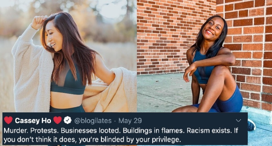 Cassey Ho Posts Support for Black Fitness Coach Who Received