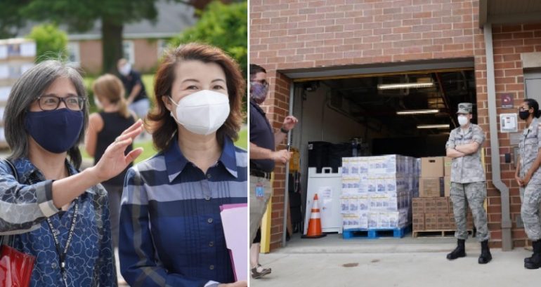 Chinese American Community Provides 100,000 Face Masks in One of Maryland’s Largest Donations