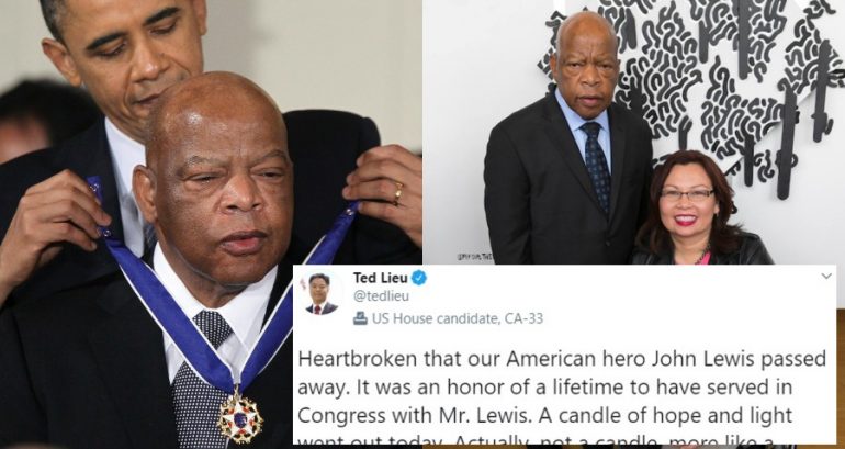 Asian Americans Mourn Passing of Civil Rights Icon and Congressman John Lewis