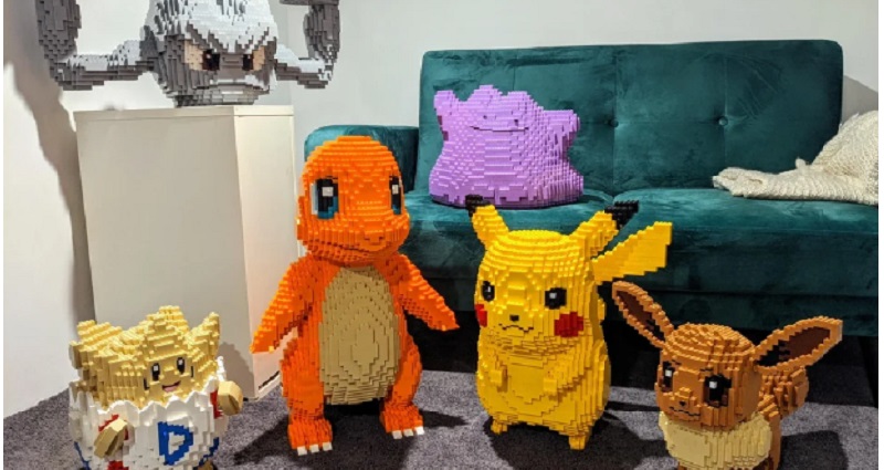 LEGO Pikachu Sculpture (Life Size)