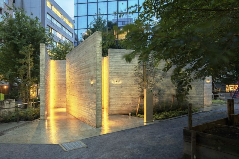transparent toilet