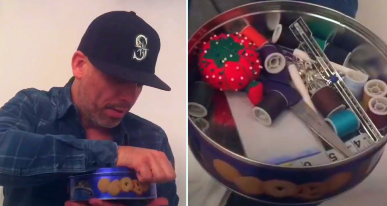 Why We Keep Finding Cookies in Sewing Kit Containers