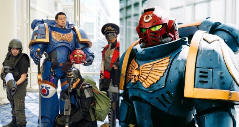 Space Suit Engineer Builds the Most EPIC Space Marine Armor from ‘Warhammer 40,000’