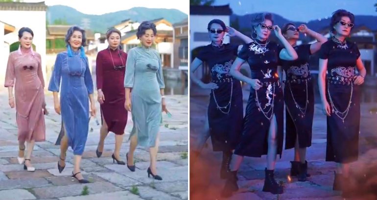 Chinese ‘Glammas’ Are Now Using TikTok to Flex Their Fashion