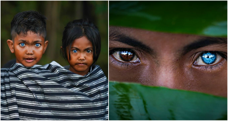 Meet the Indonesian Tribe With Piercing Blue Eyes