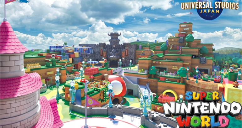 Universal Studios Japan is Opening a Super Nintendo World in 2021