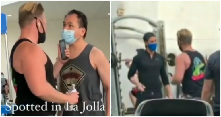 San Diego Man Has a Racist Meltdown Waiting to Do Squats at Gym