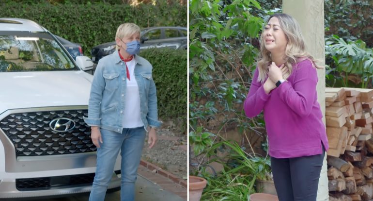 Filipino Frontline Nurse Gifted a Brand New Car From Ellen Degeneres