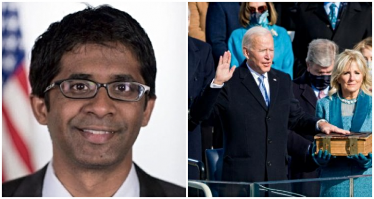 Meet the Indian American Behind President Biden’s Incredible Inaugural Speech