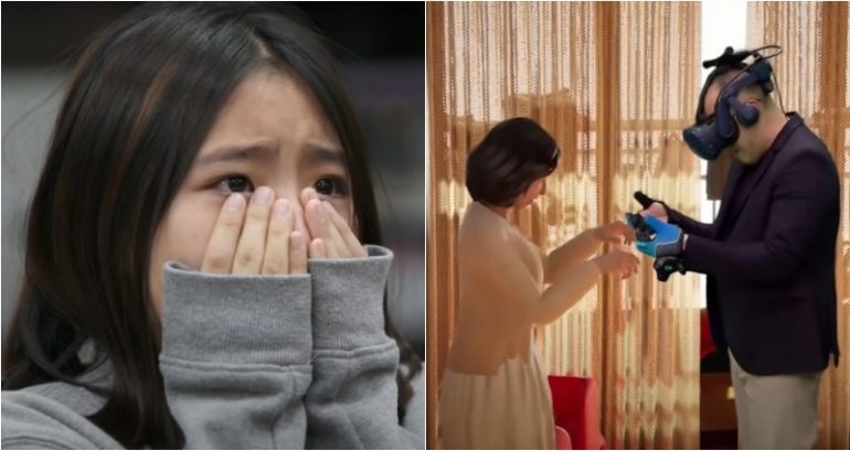 South Korean Man Weeps After Using VR to ‘Meet’ Late Wife Again