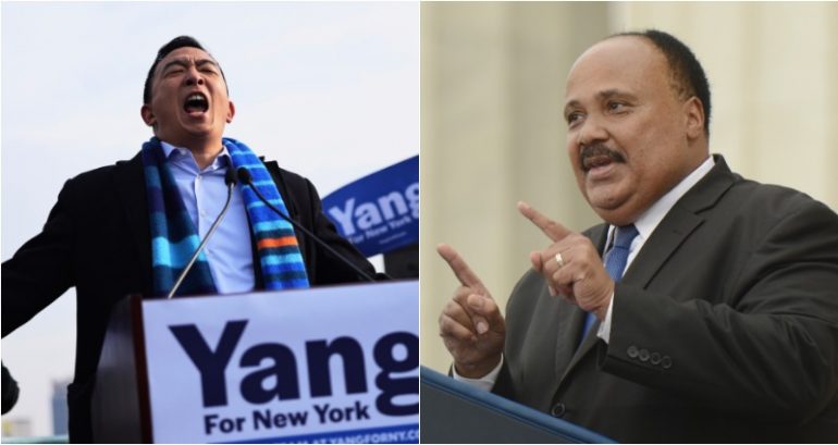 Martin Luther King III Endorses Andrew Yang for NYC Mayor