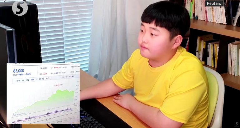 Korean Boy, 12, Convinces Mom to Let Him Trade Stocks, Makes Over $13,000 in Gains