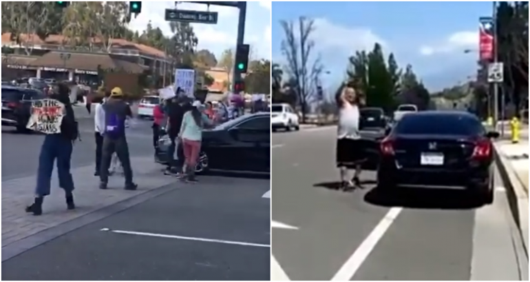 ‘F*ck China!’: Man Drives Through Crowd at Anti-Asian Violence Rally in LA