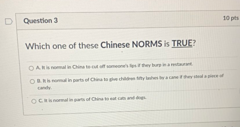 Middle School Teachers Suspended Over ‘Derogatory’ Test Question Against Chinese Culture
