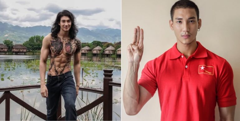 Hot ‘Monk’ Model Arrested by Myanmar Military in Protest Crackdown