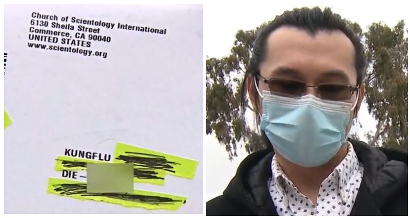 Torrance Man Allegedly Receives Bizarre Anti-Asian Mail From ‘Church of Scientology’