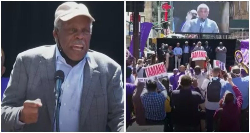 Danny Glover, Al Sharpton Call for Solidarity, Denounce Anti-Asian Violence in NYC Chinatown