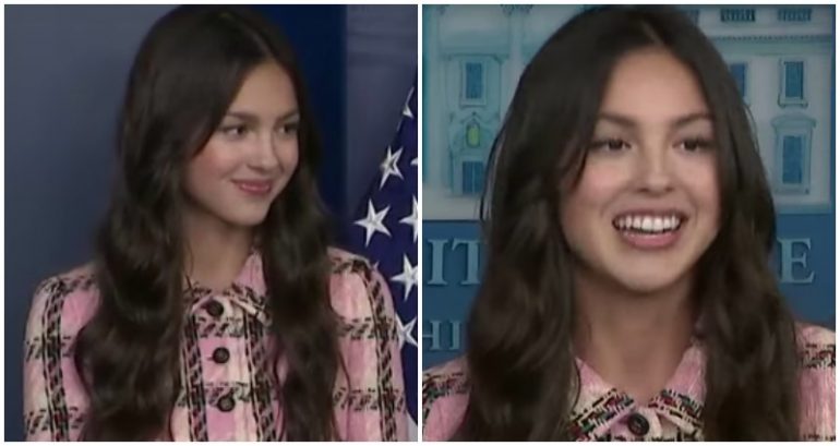 Olivia Rodrigo visits White House to tell young people COVID-19 vaccinations are ‘good 4 u’