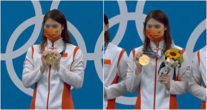 Meet the Chinese swimmer who won two golds in one hour | NextShark.com