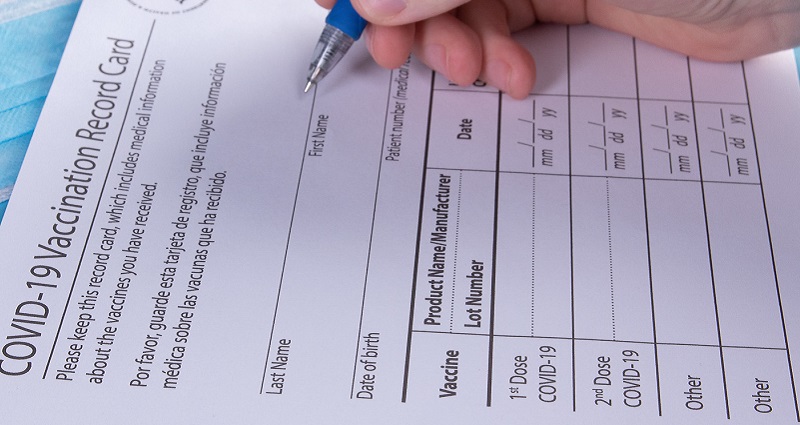 COVID-19 fake vaccination cards are being distributed
