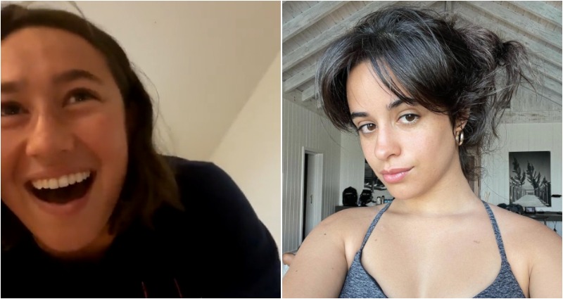 Erica Sullivan happy about Camila Cabello DMs