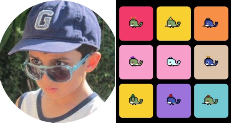 12-year-old makes $400,000 creating NFTs based on meme