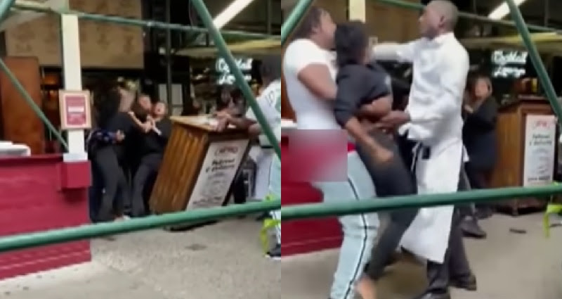 Asian hostess attacked