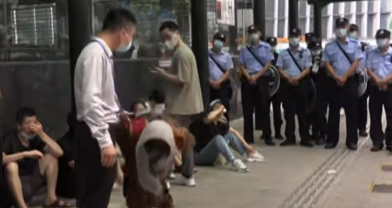 Evergrande investors angry at the company