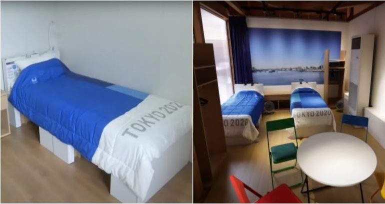 ‘Anti-sex beds’ from Tokyo Olympics to be reused for COVID-19 patients