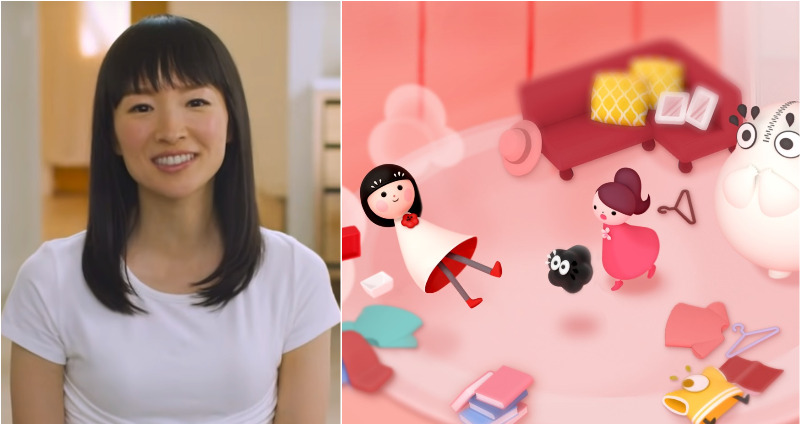 marie kondo spark joy video game
