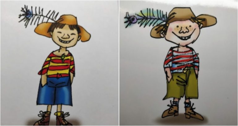How one UK educator convinced a publishing company to redo their flashcards depicting Asians with slant-eyes